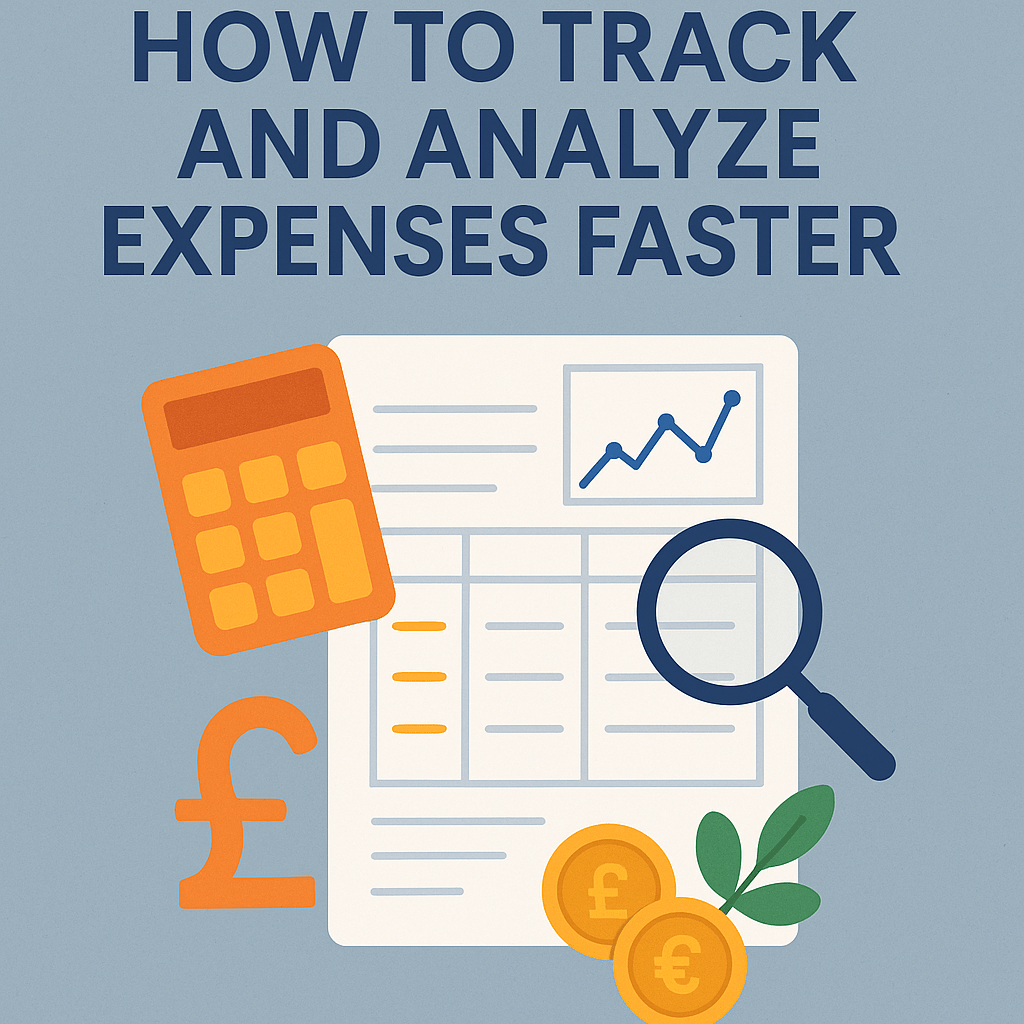 How to Track and Analyze Expenses Faster